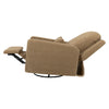 BABYLETTO SIGI RECLINER AND SWIVEL GLIDER IN SHEARLING