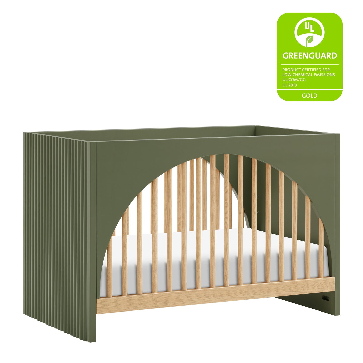 BABYLETTO MOAB 3-IN-1 CONVERTIBLE CRIB