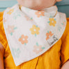 COPPER PEARL CHEERY BANDANA BIB SET
