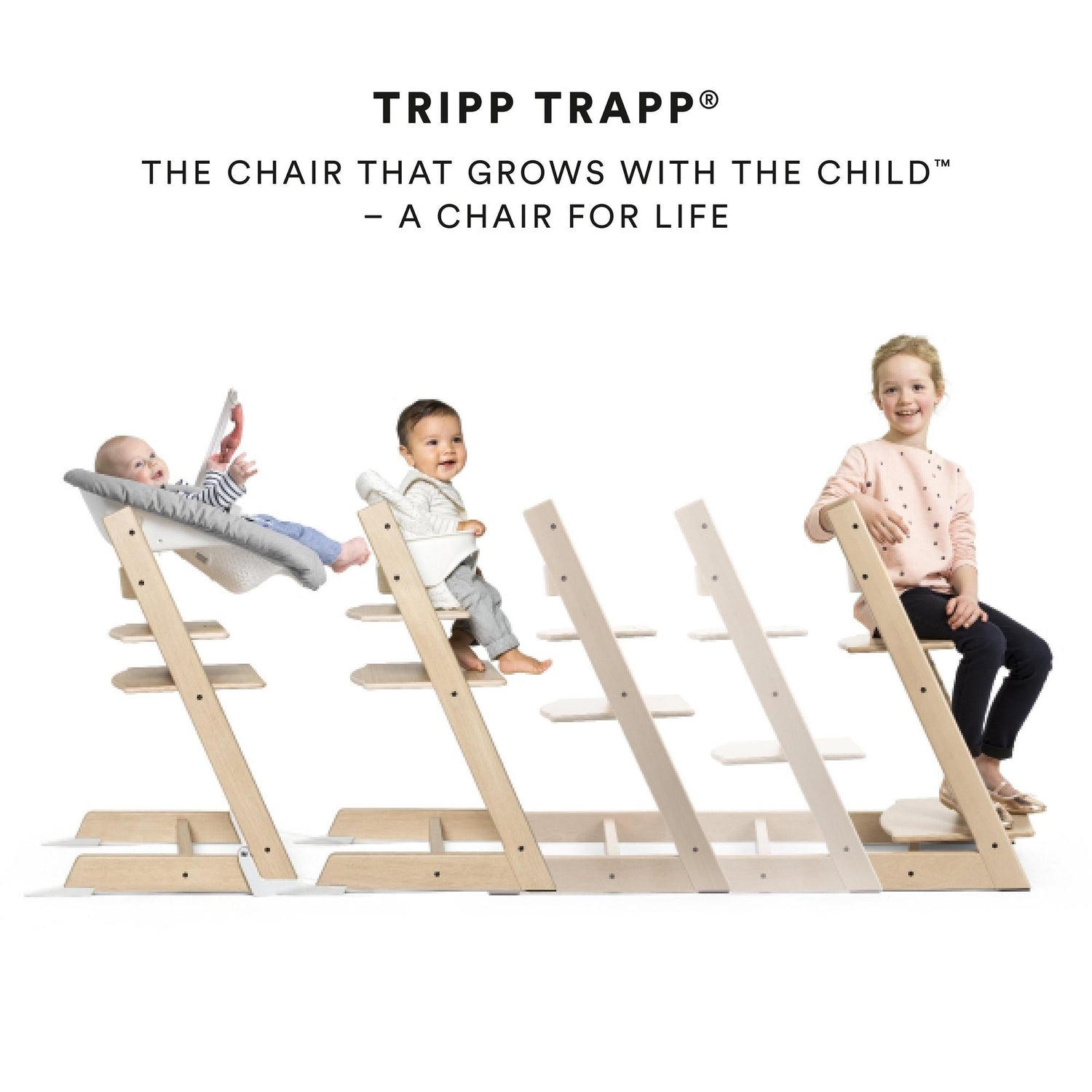 Stokke Tripp Trapp High Chair2 and Cushion with Stokke Tray