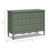 Liberty 6-Drawer Assembled Dresser in Cove Blue