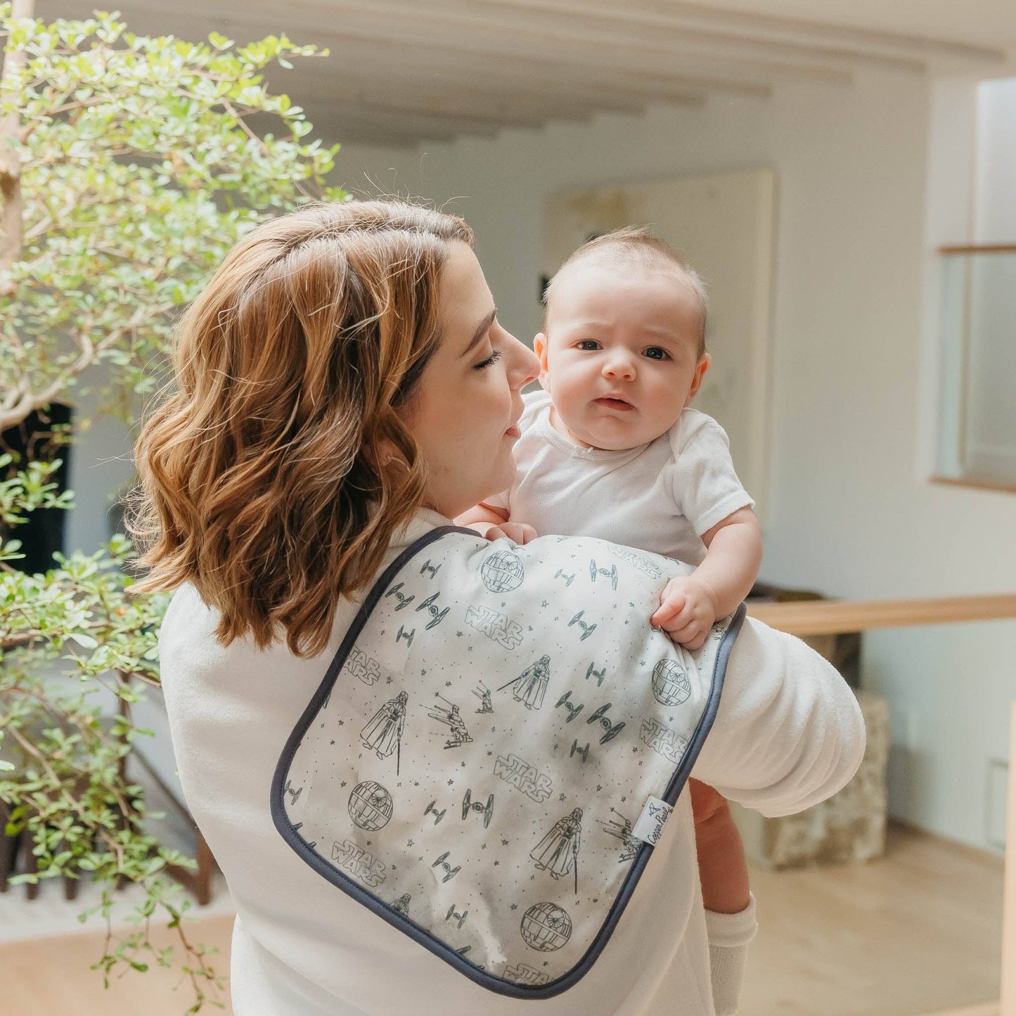 COPPER PEARL TATTOOINE BURP CLOTH SET (3-PACK)