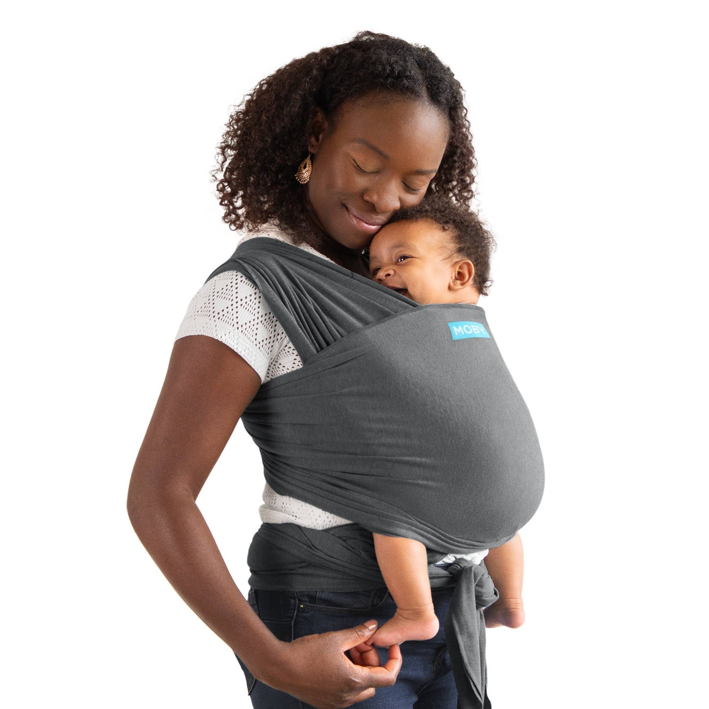 MOBY ELEMENTS BABY WRAP ASPHALT