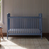 Liberty 3-in-1 Convertible Spindle Crib w/Toddler Bed Conversion Kit in Dusty Rose