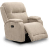 STORYTIME MAVERLY POWER COZZIA SWIVEL GLIDE RECLINER WITH HEAT & MASSAGE