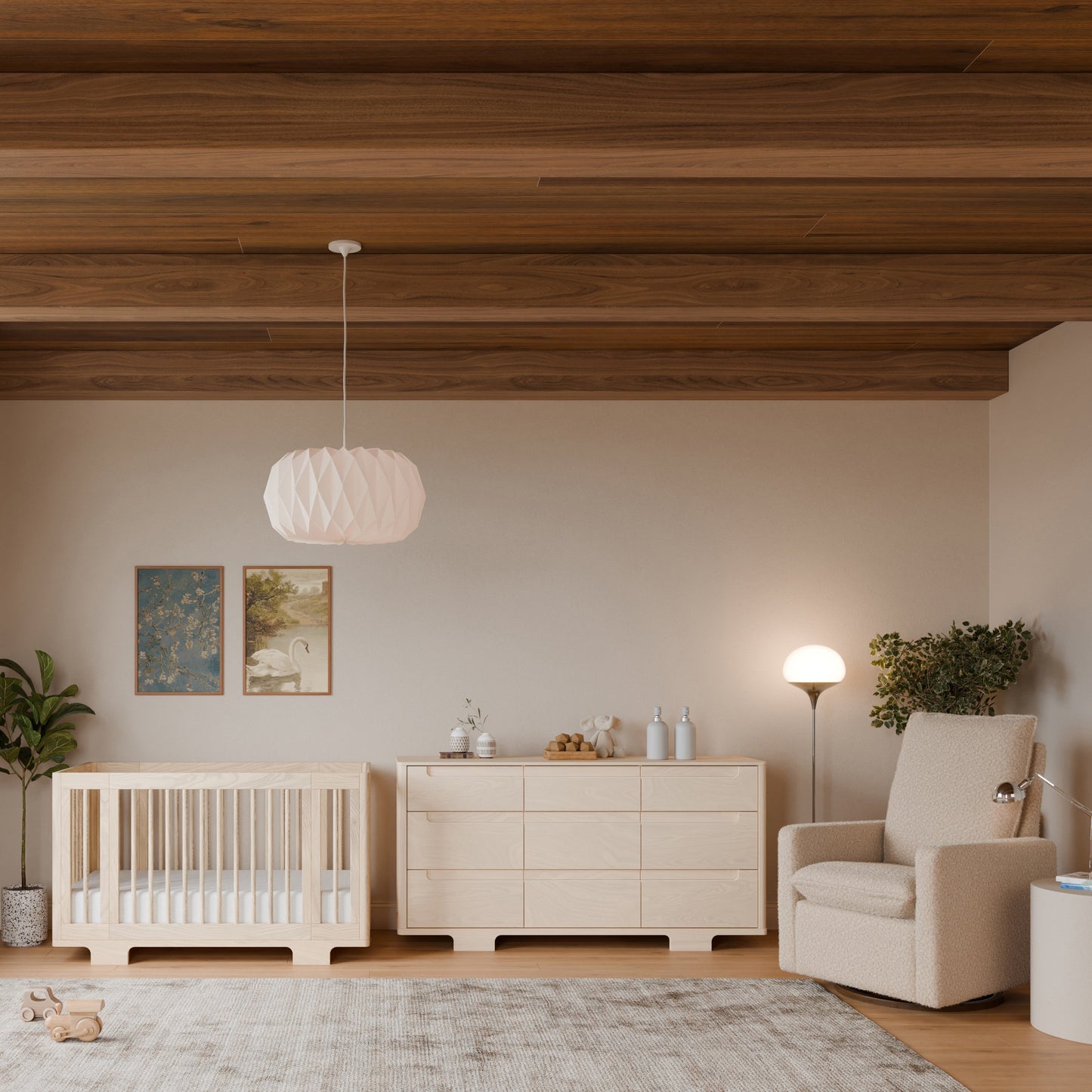 Yuzu 9-Drawer Dresser, Assembled in Natural Walnut