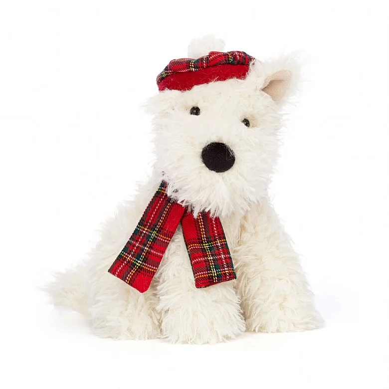 JELLYCAT WINTER WARMER MUNRO SCOTTIE DOG