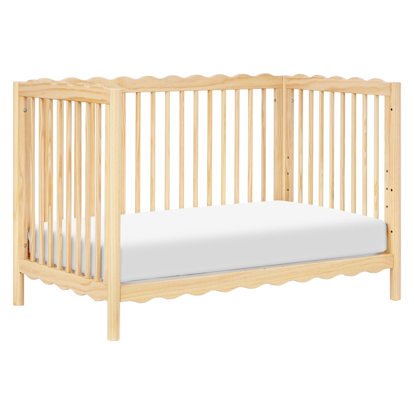 BABYLETTO SWELL 4-IN-1 CONVERTIBLE CRIB WITH TODDLER BED CONVERSION KIT