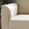 Willa Power Glider Recliner w/ adj. headrest & USB in Performance Grey Eco-Weave w/Light Wood Base