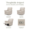 MONOGRAM BY NAMESAKE MONROE POWER RECLINER & SWIVEL GLIDER