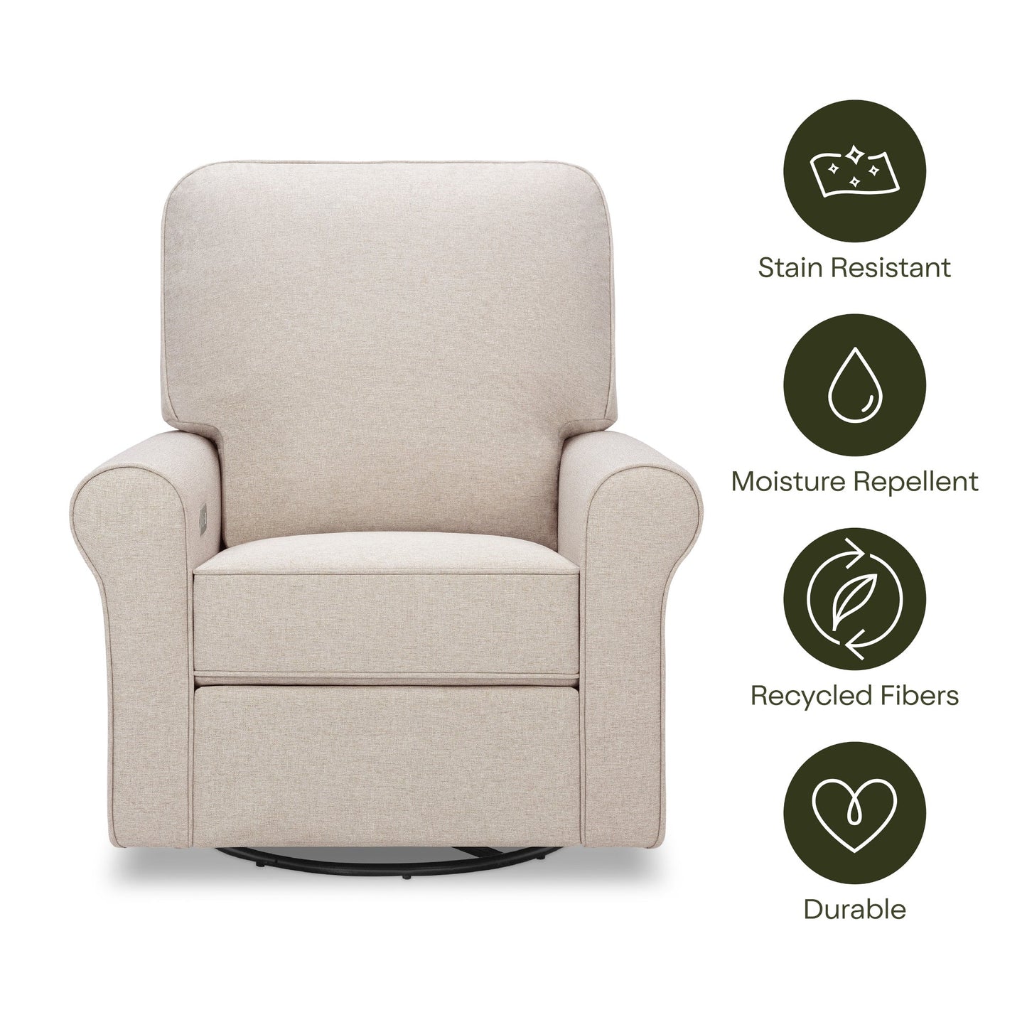 MONOGRAM BY NAMESAKE MONROE POWER RECLINER & SWIVEL GLIDER