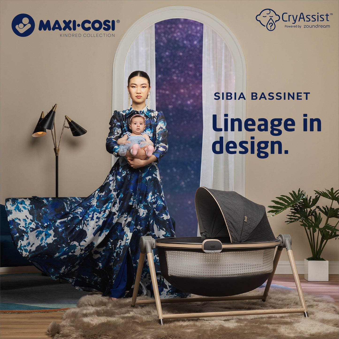 MAXI-COSI KINDRED SIBIA BASSINET
