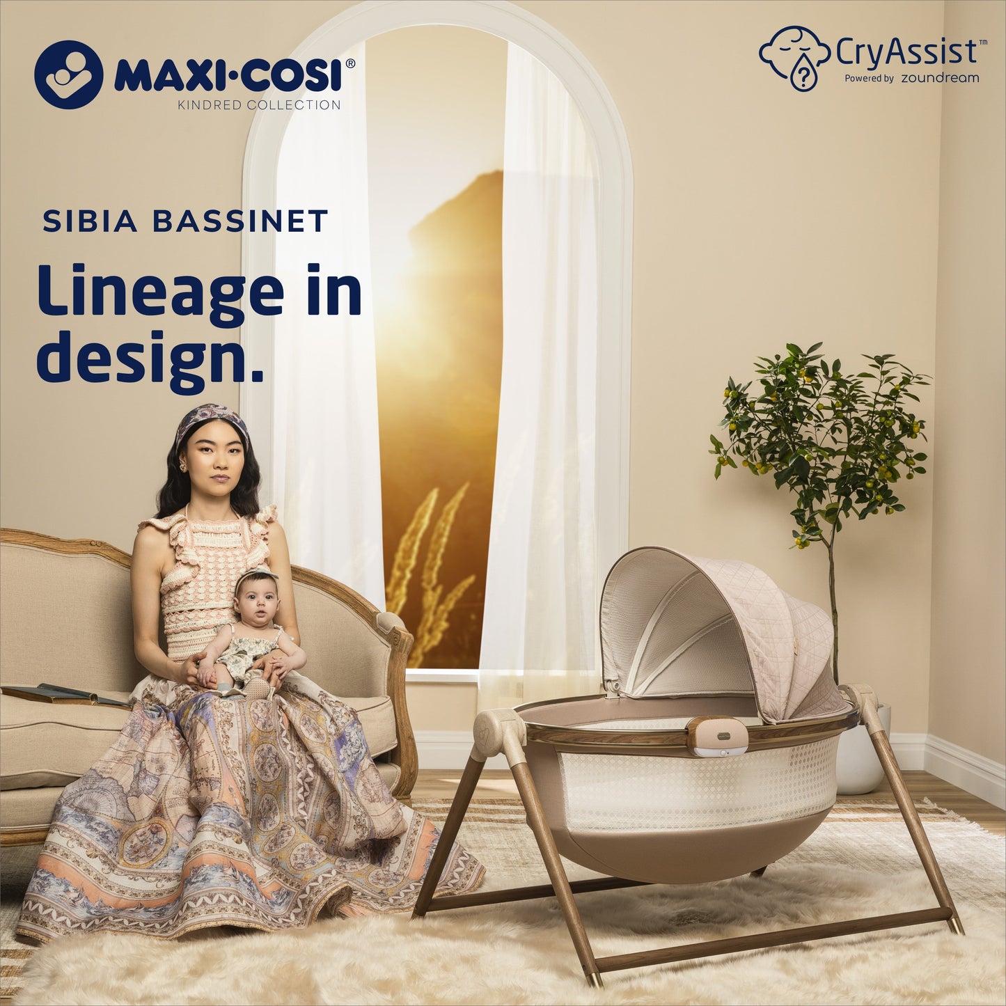 MAXI-COSI KINDRED SIBIA BASSINET