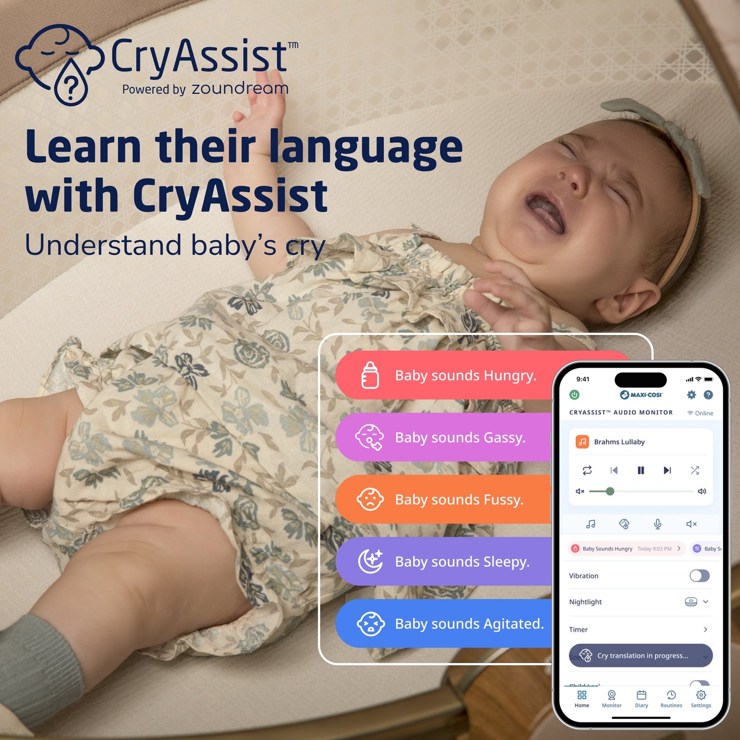 MAXI-COSI KINDRED SIBIA BASSINET