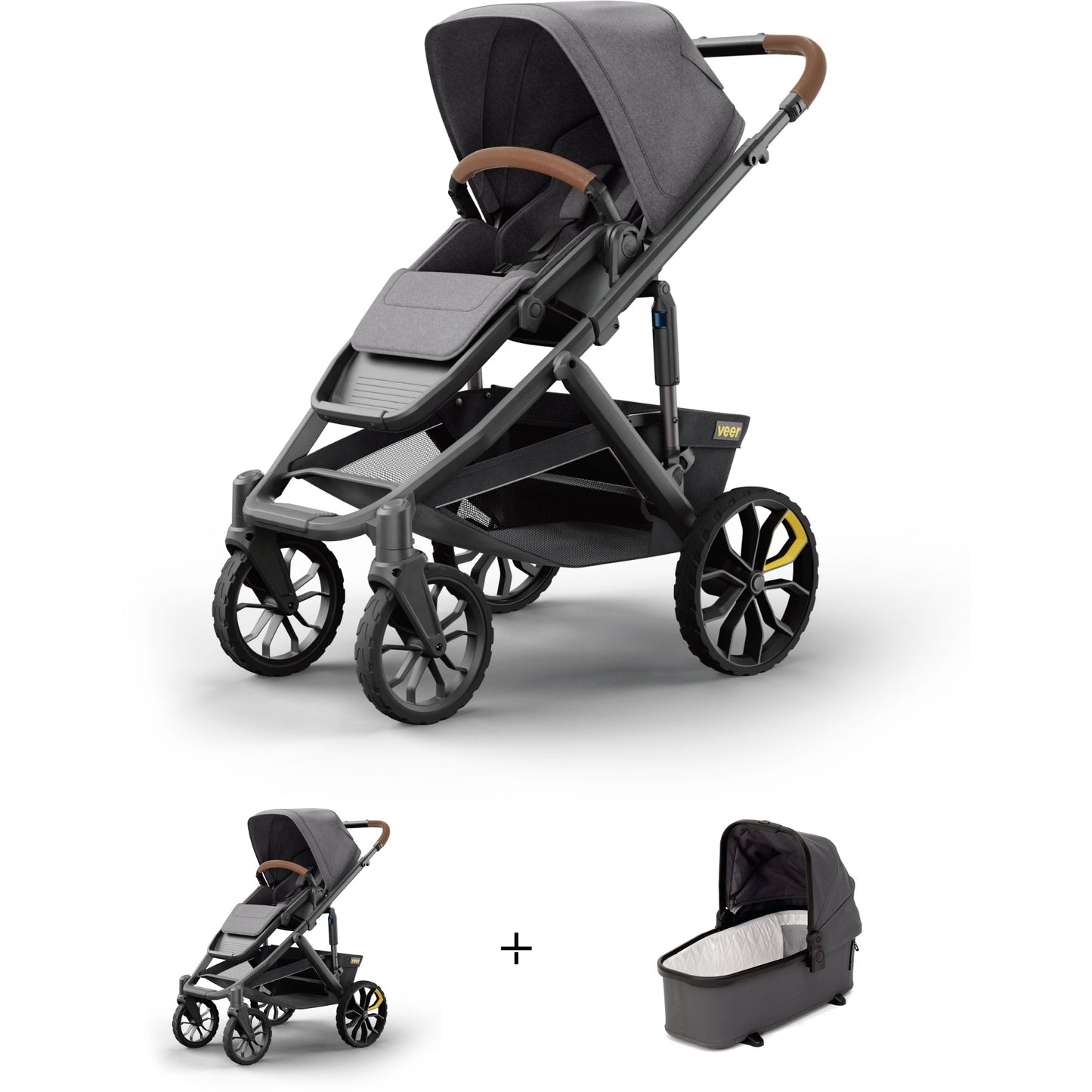 VEER SWITCH&ROLL STROLLER WITH INFANT ESSENTIALS