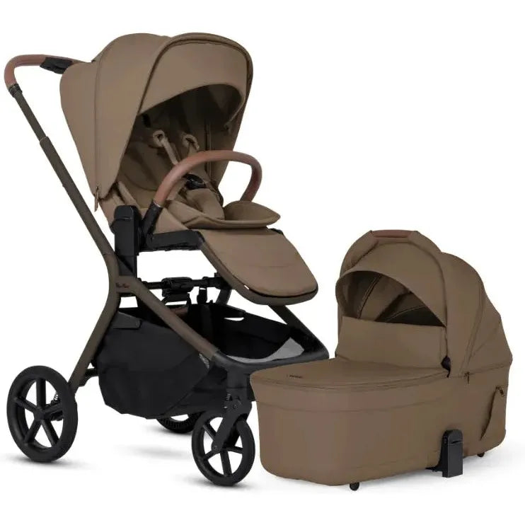 SILVER CROSS BREEZ COMPACT STROLLER + FOLDING BASSINET BUNDLE