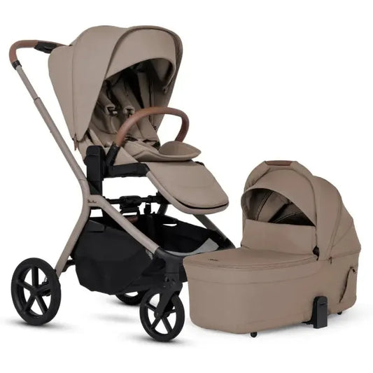 SILVER CROSS BREEZ COMPACT STROLLER + FOLDING BASSINET BUNDLE