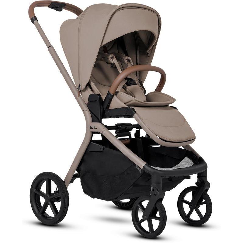 SILVER CROSS BREEZ COMPACT STROLLER + FOLDING BASSINET BUNDLE
