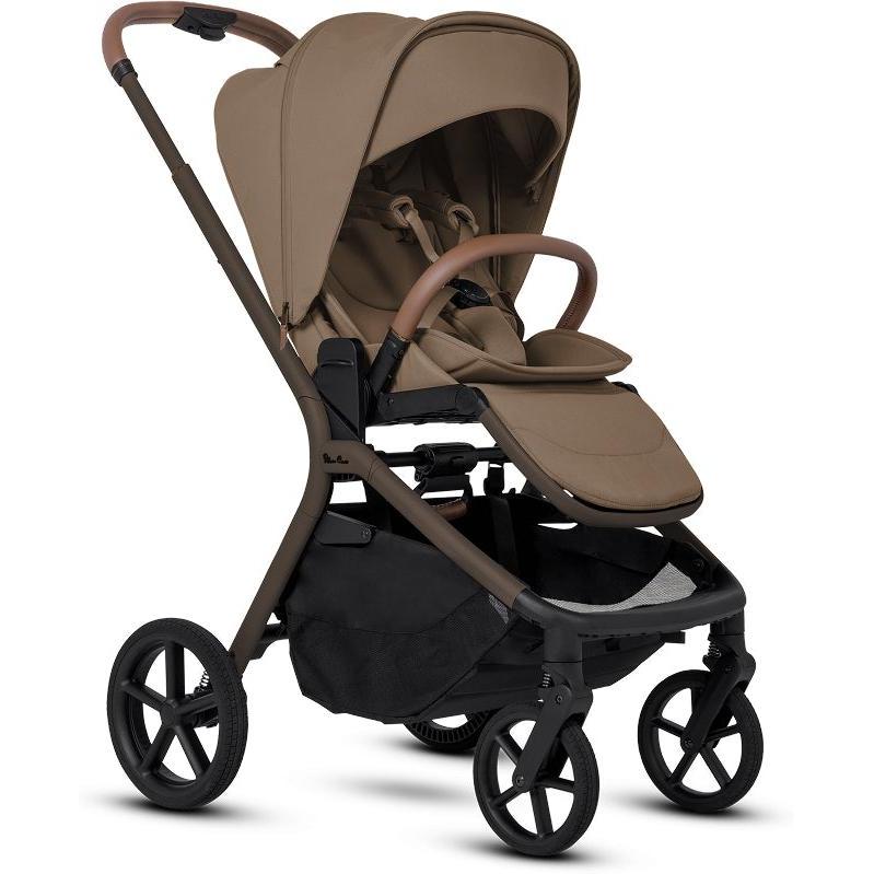 SILVER CROSS BREEZ COMPACT STROLLER + FOLDING BASSINET BUNDLE