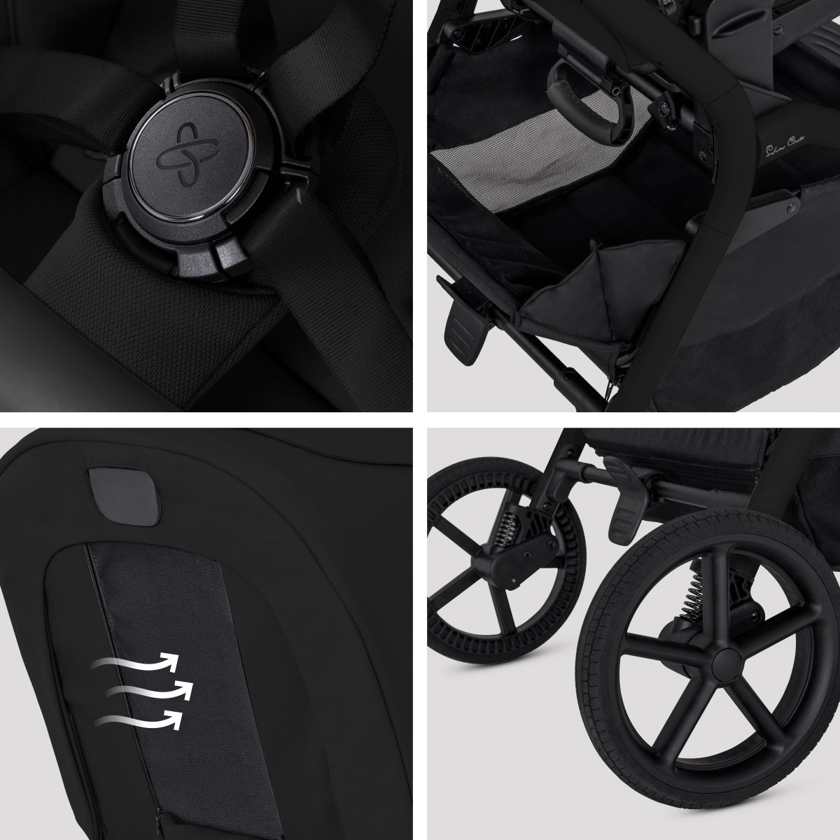 SILVER CROSS BREEZ MID-SIZE COMPACT STROLLER