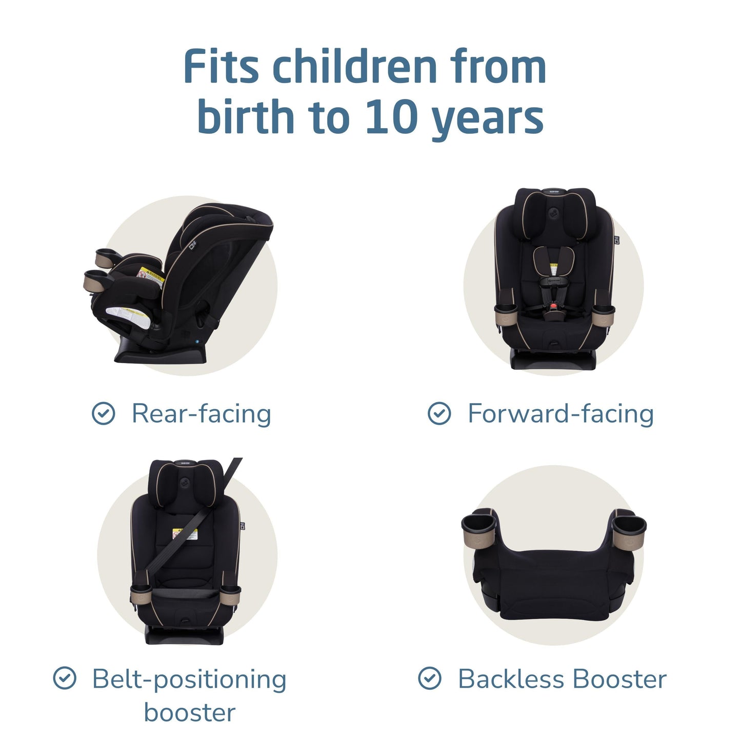 MAXI-COSI KANI 4-IN-1 CONVERTIBLE CAR SEAT