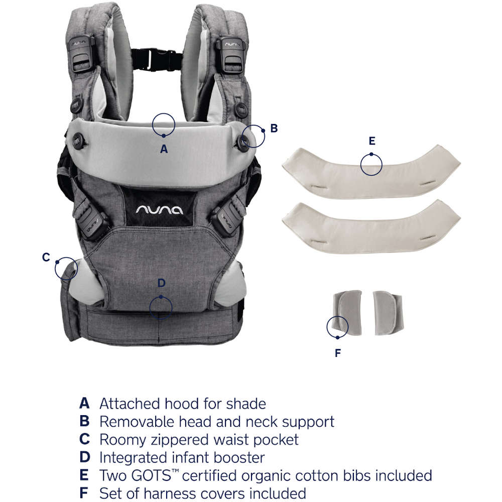 Nuna Cudl 4-in-1 Carrier