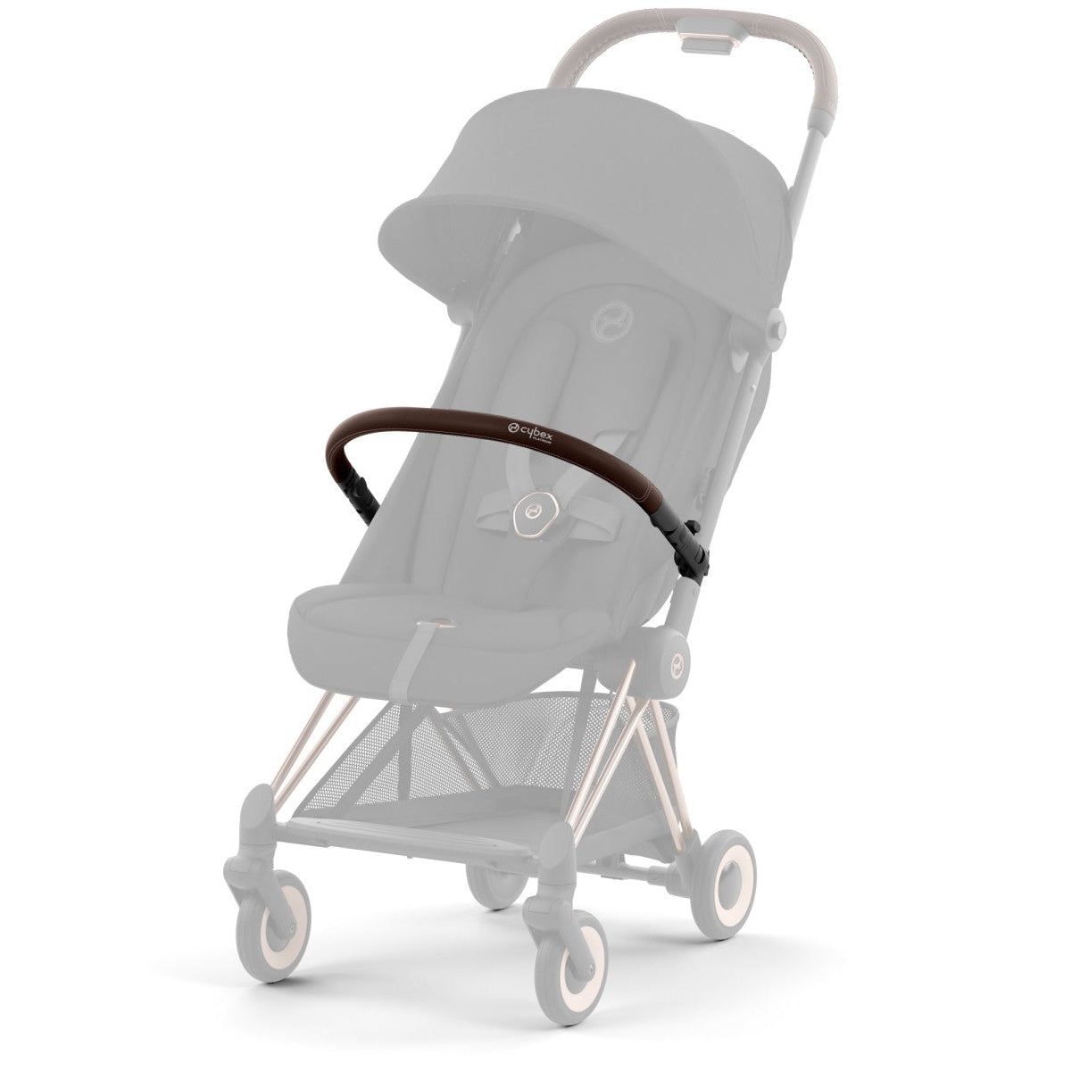 COYA Stroller Bumper Bar - Dark Brown