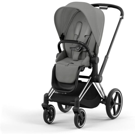 PRIAM 4 Stroller in Rose Gold - Sepia Black