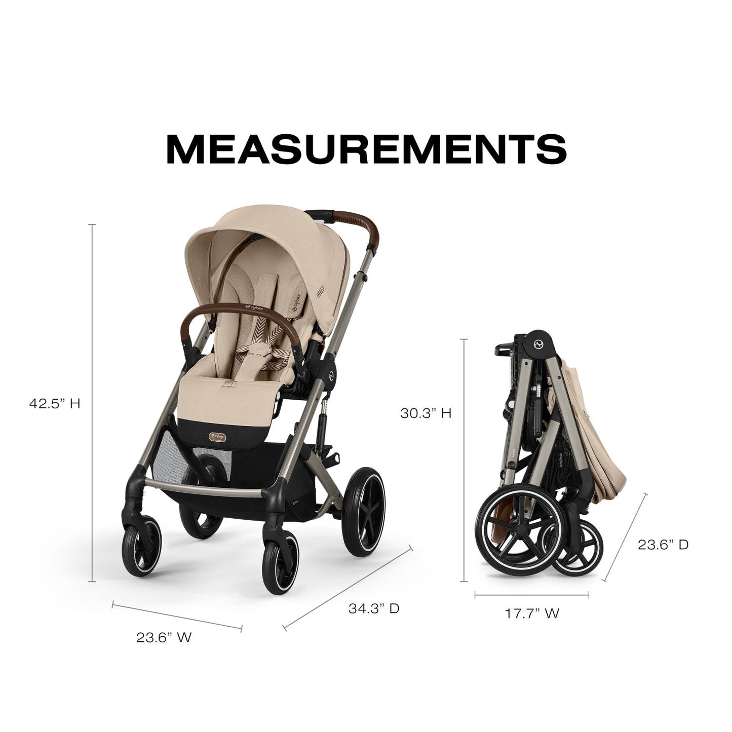 CYBEX BALIOS S LUX STROLLER
