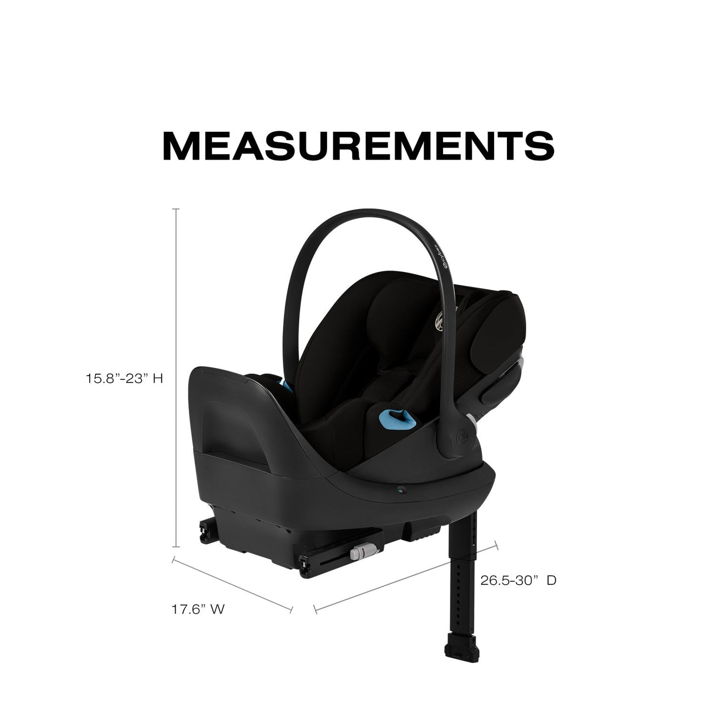 CYBEX CLOUD G PRO COMFORT EXTEND INFANT CAR SEAT