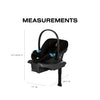 CYBEX ATON G2 INFANT CAR SEAT + LOAD LEG BASE