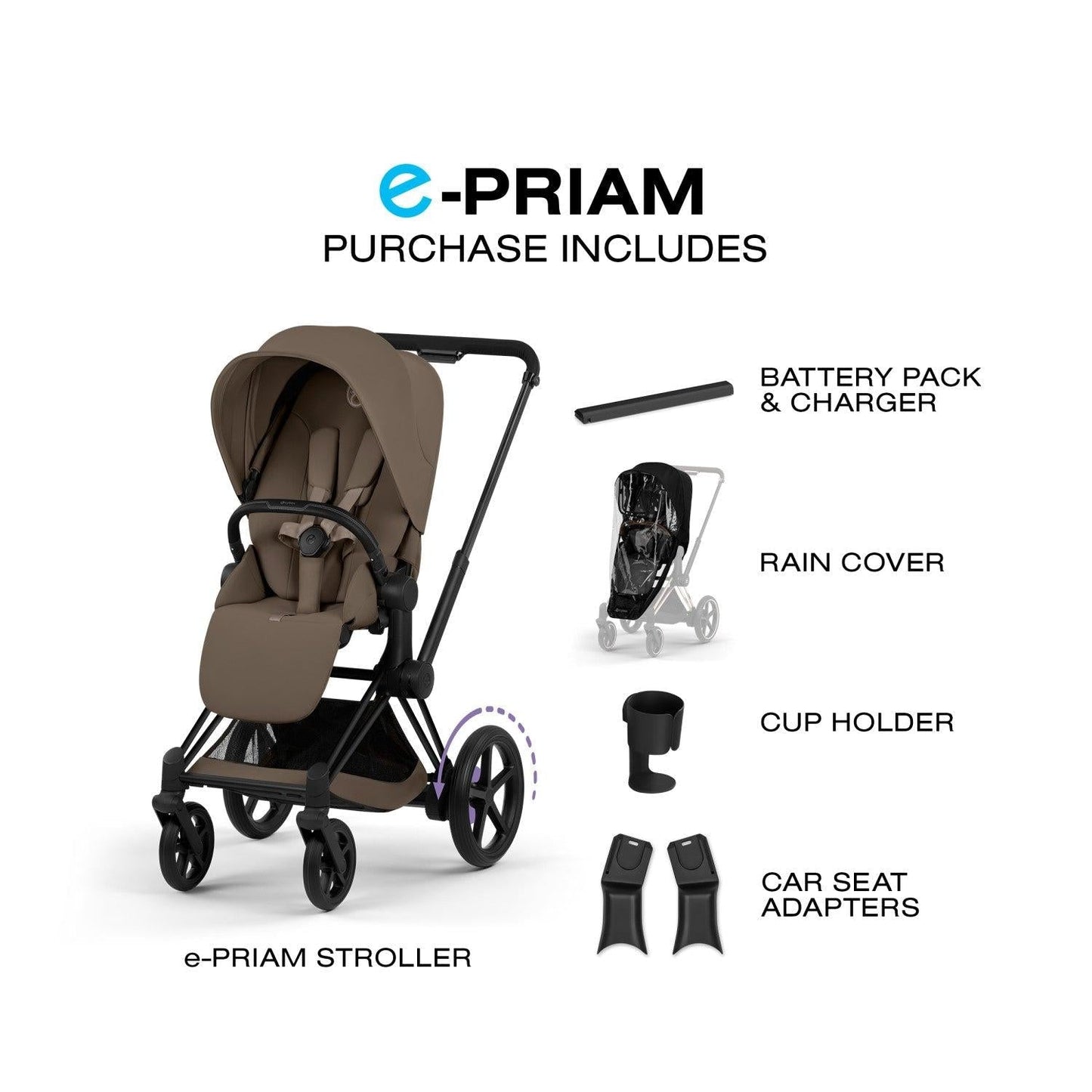 CYBEX E-PRIAM STROLLER