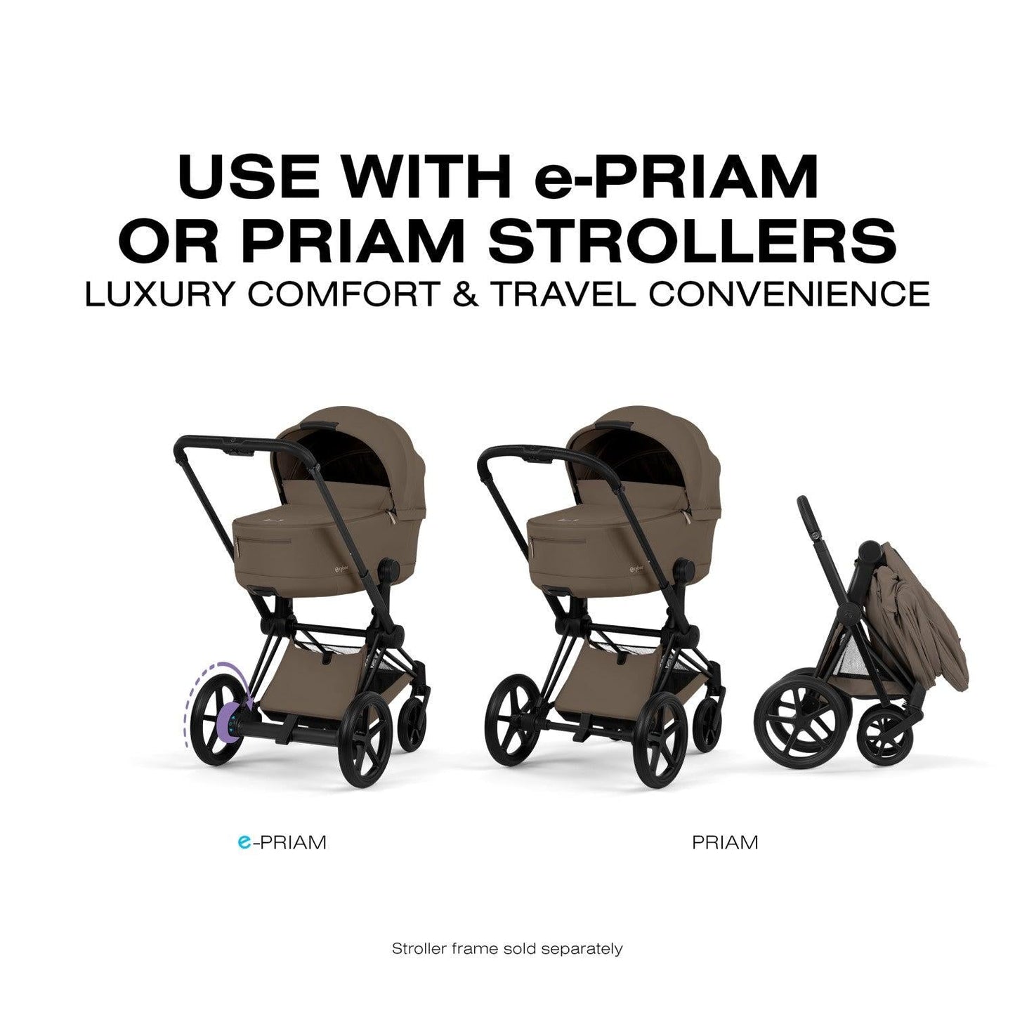CYBEX PRIAM FOLD LUX CARRY COT | COMFORT COLLECTION
