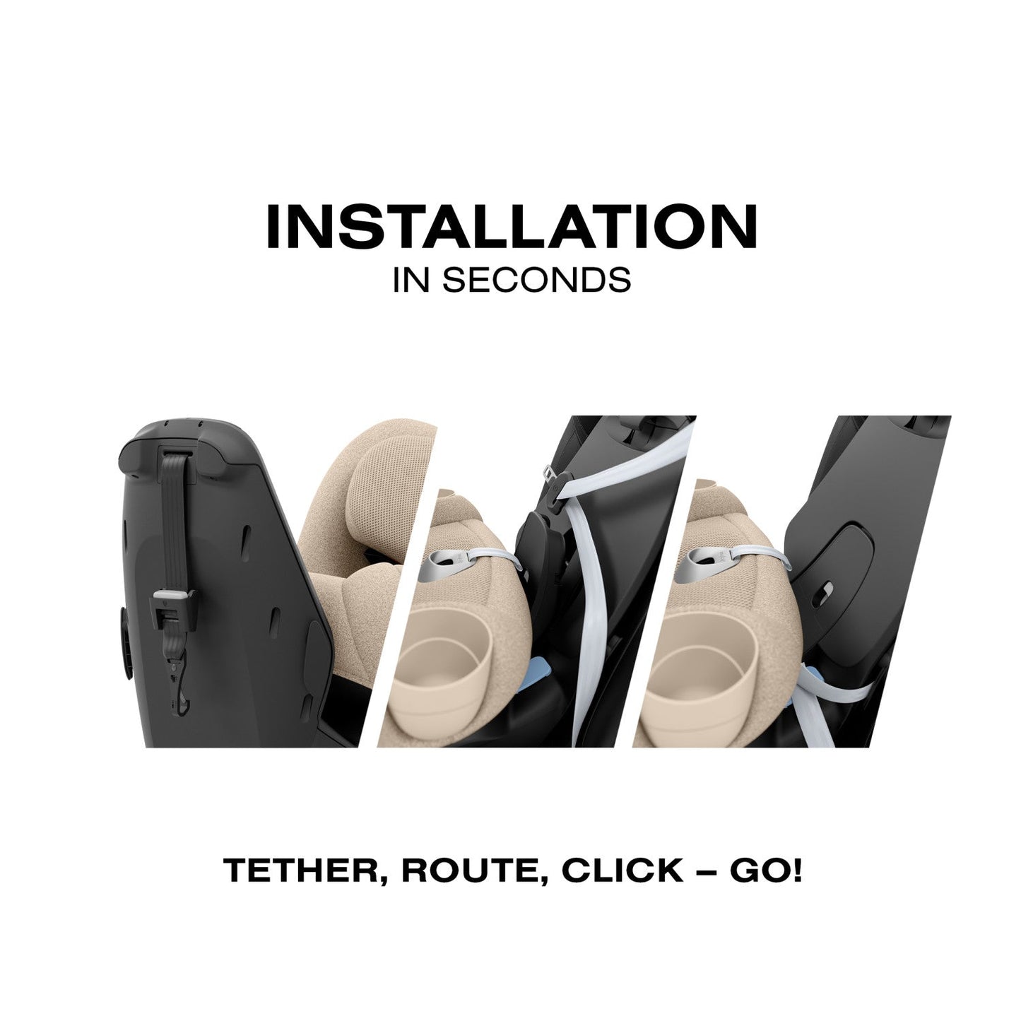 CYBEX CALLISTO T 360 ROTATING ALL-IN-ONE CONVERTIBLE CAR SEAT