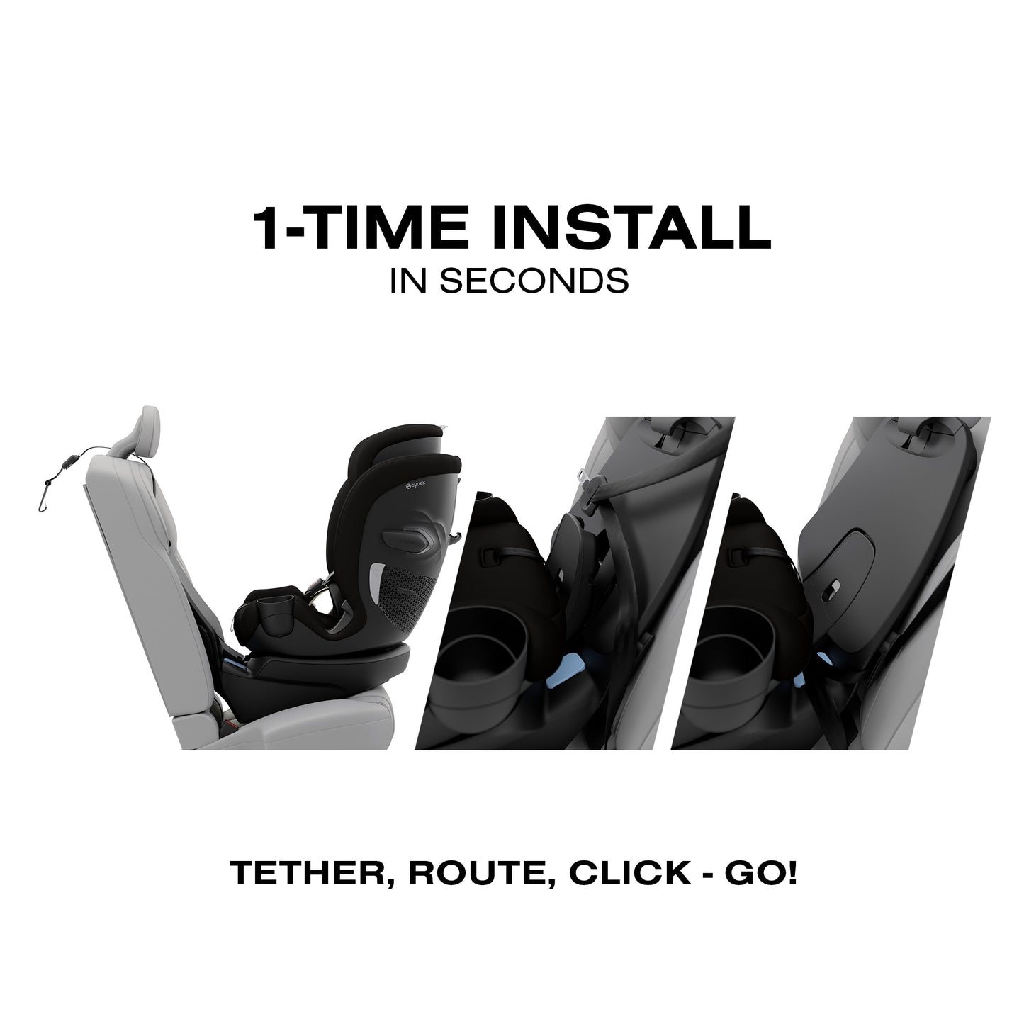 CYBEX CALLISTO G 360 SELECT ROTATING ALL-IN-ONE CONVERTIBLE CAR SEAT