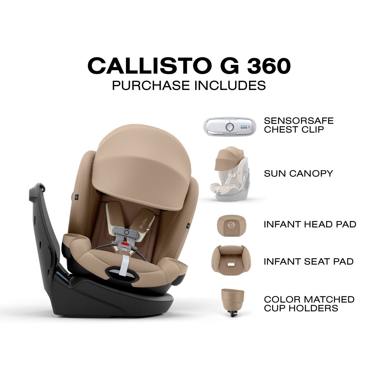 cybex sirona car seat Cybex Callisto G 360 Rotating All-in-One Car Seat