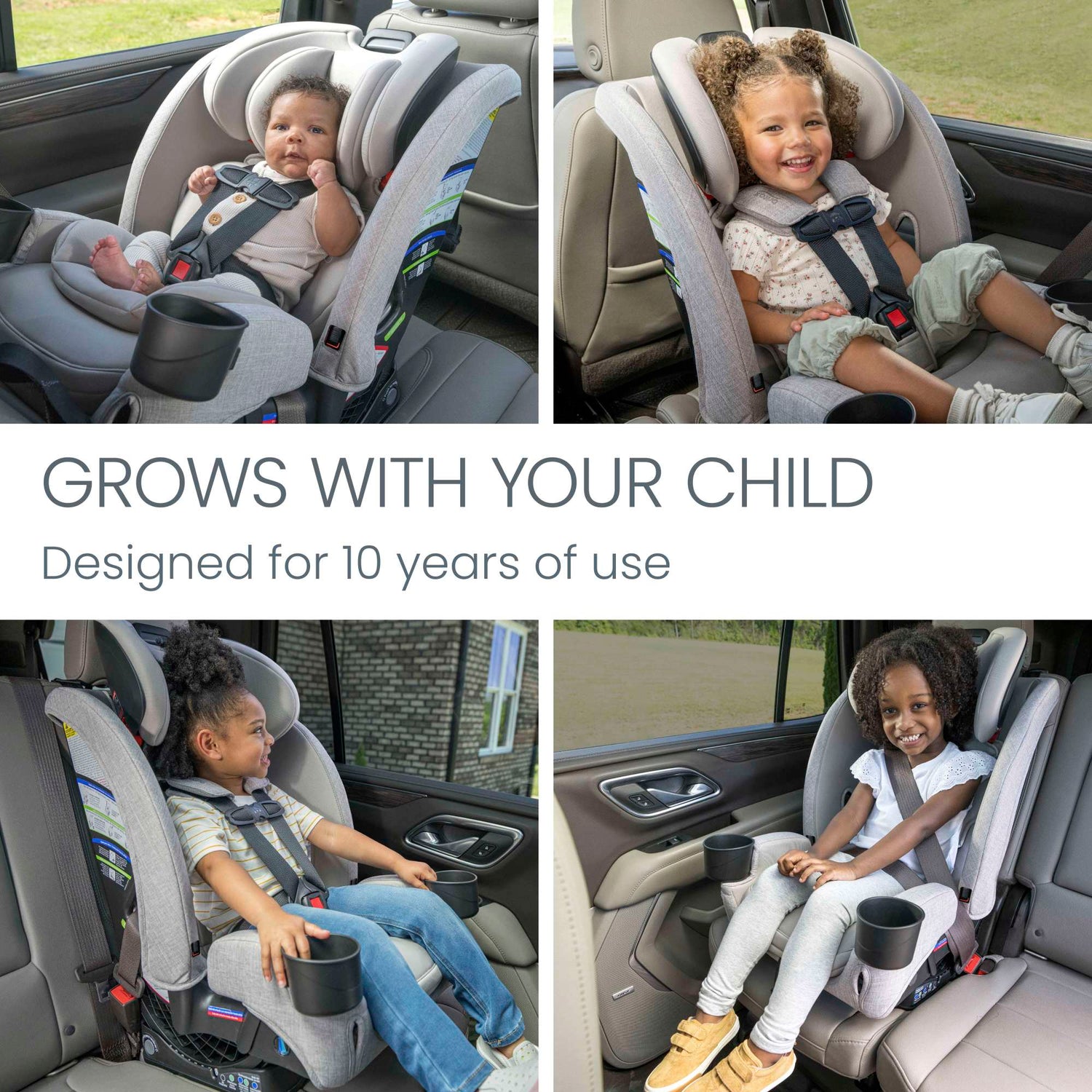 Slim all in one car fashion seat