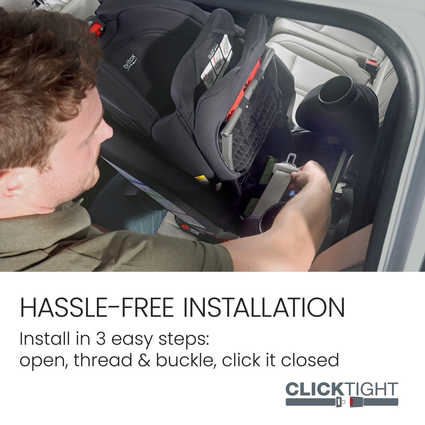 BRITAX ONE4LIFE ALL-IN-ONE CAR SEAT WITH CLICKTIGHT INSTALLATION + SAFEWASH FABRICS