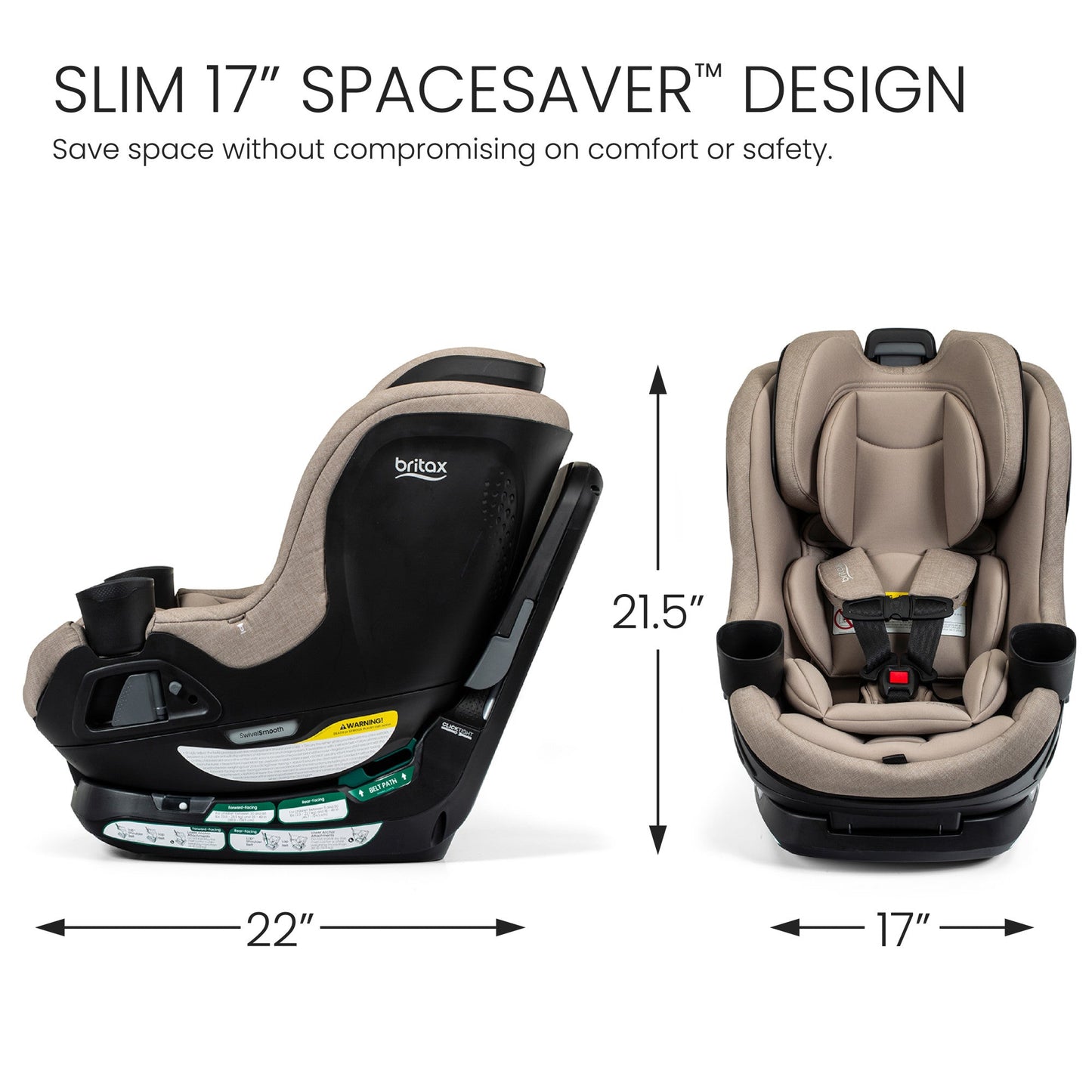 BRITAX GALAXY 360 SLIM ROTATING CONVERTIBLE CAR SEAT