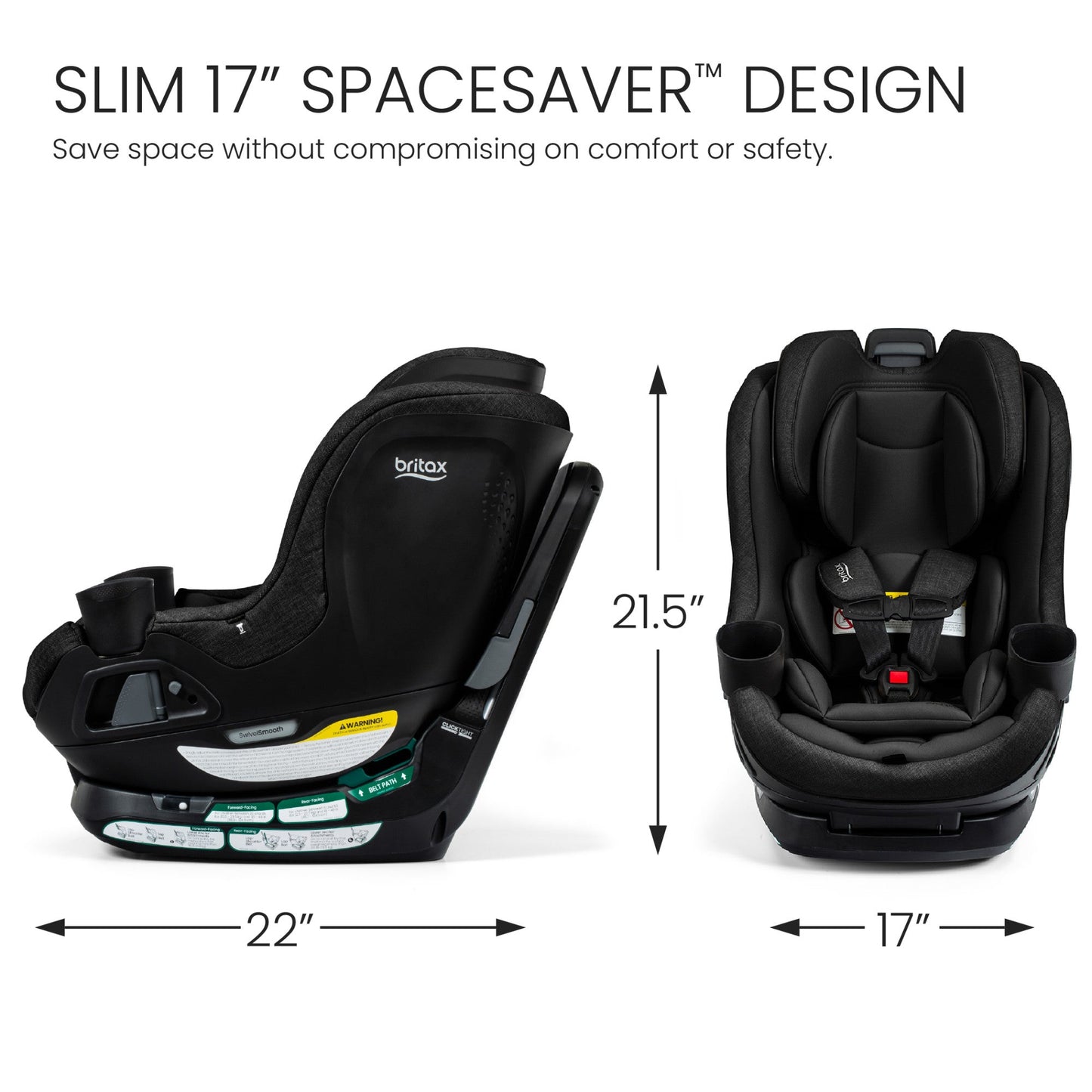 BRITAX GALAXY 360 SLIM ROTATING CONVERTIBLE CAR SEAT