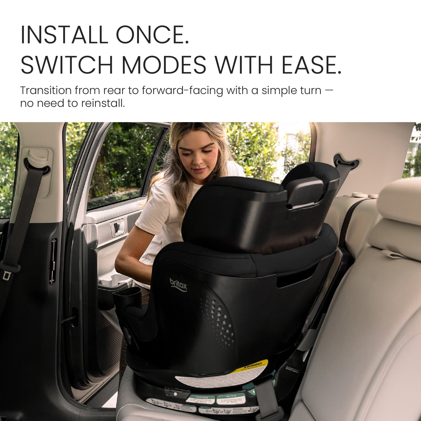 BRITAX GALAXY 360 SLIM ROTATING CONVERTIBLE CAR SEAT