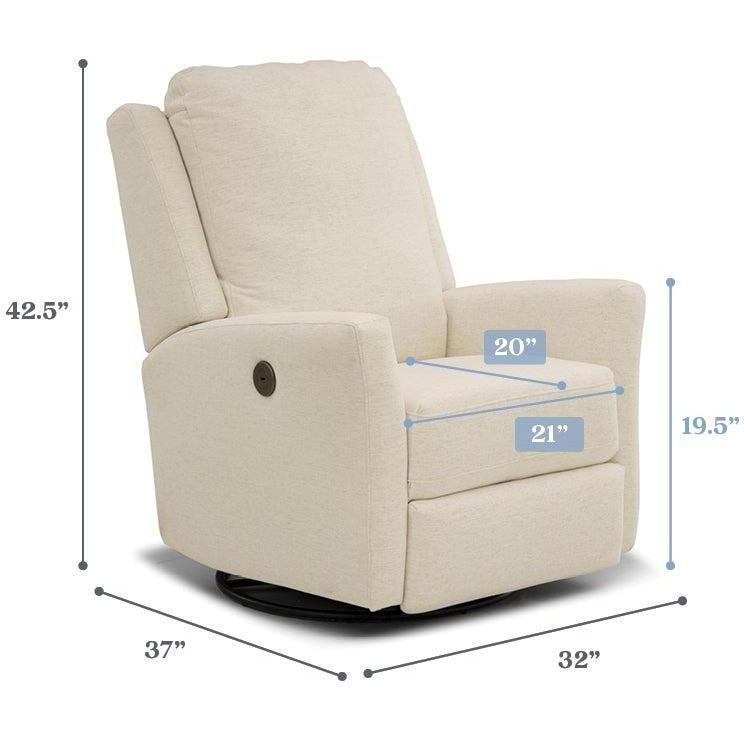 STORYTIME HEATHERLY GLIDER RECLINER