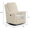 STORYTIME HEATHERLY GLIDER RECLINER