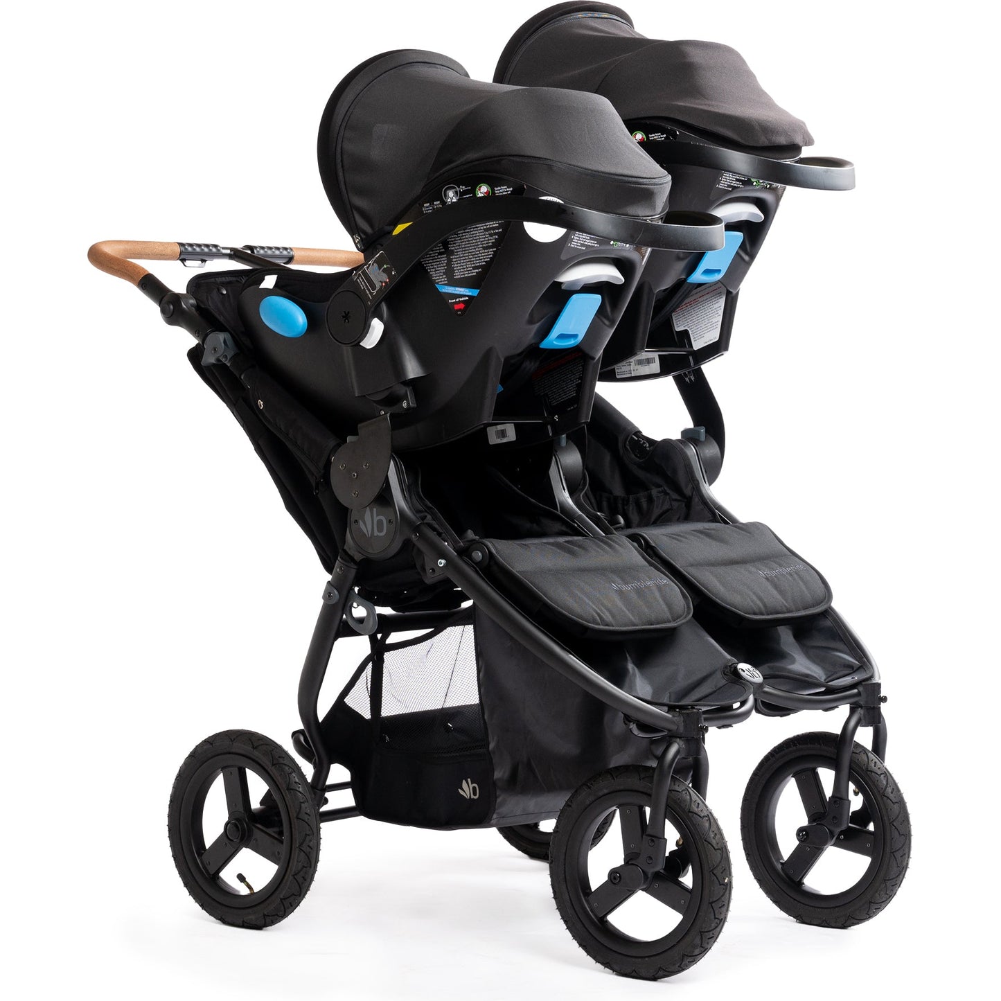 BUMBLERIDE INDIE TWIN CAR SEAT ADAPTER, SET | CLEK / CYBEX / NUNA / MAXI COSI