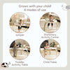 TINY LOVE BLACK & WHITE DÉCOR 4-IN-1 JUMP & PLAY ACTIVITY CENTER