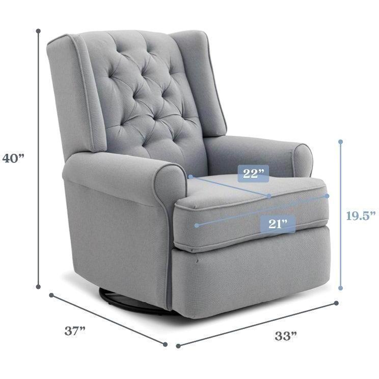 STORYTIME KENDRA SWIVEL GLIDER RECLINER