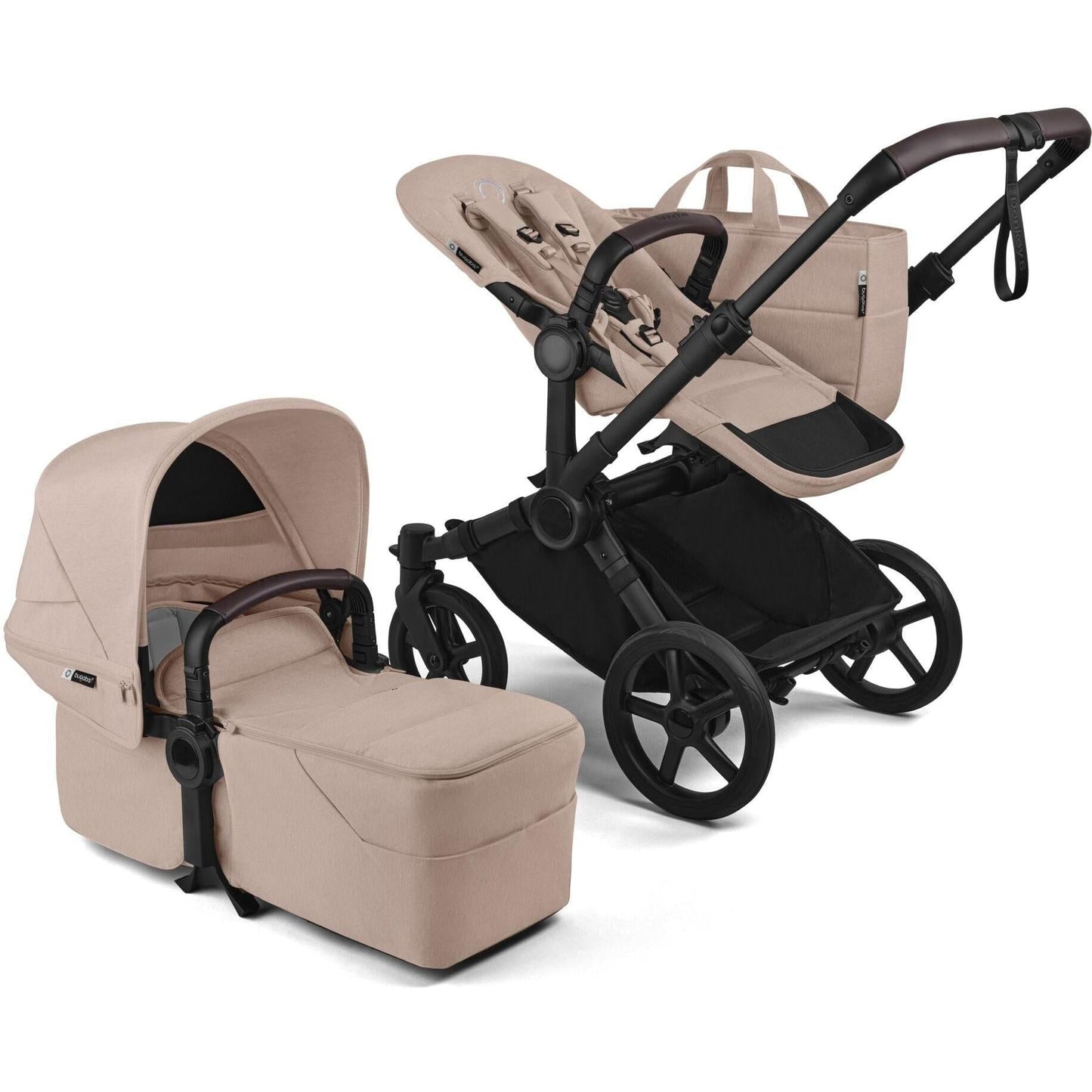 Bugaboo Donkey 6 NA BLACK/COCOA BROWN-COCOA BROWN