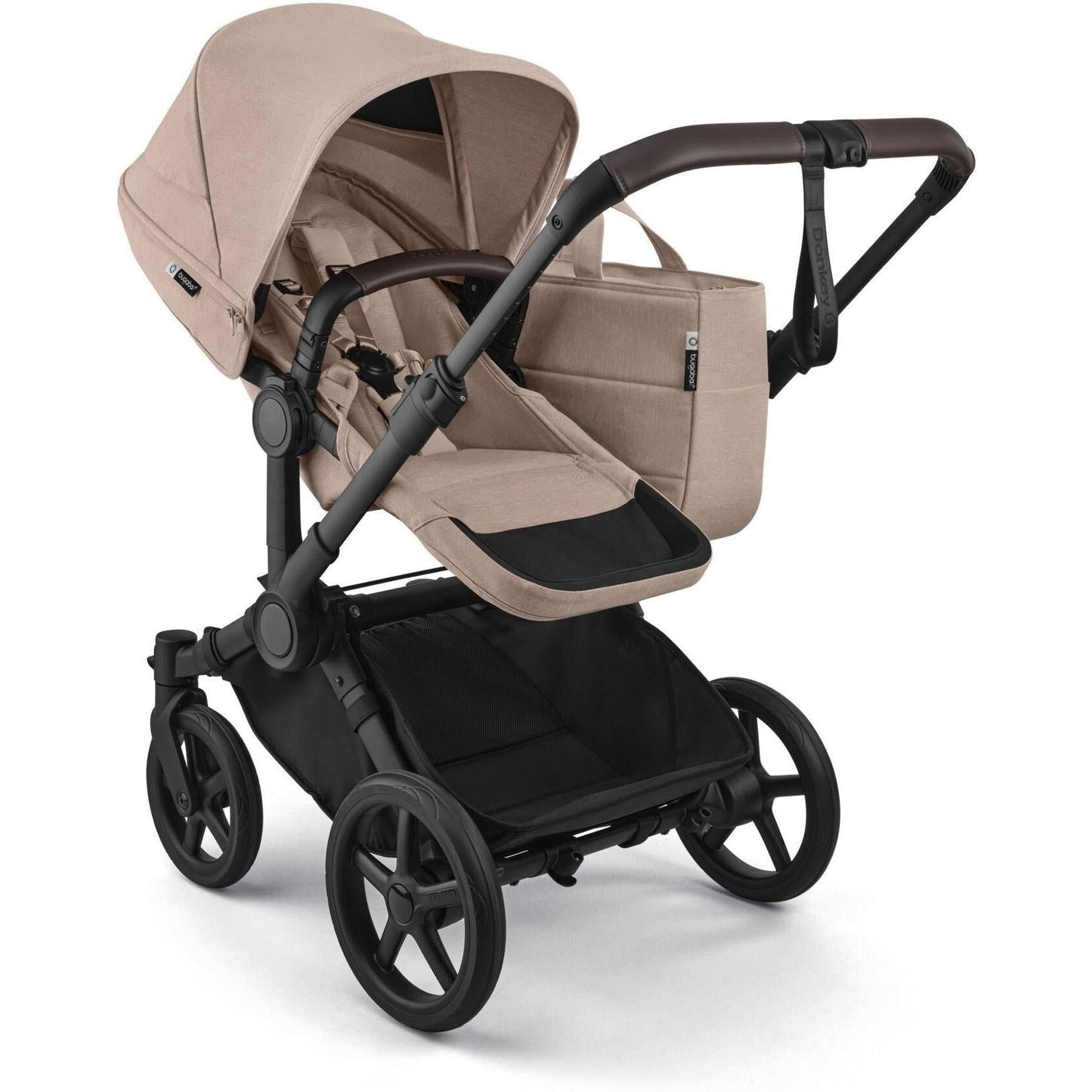 Bugaboo Donkey 6 NA BLACK/COCOA BROWN-COCOA BROWN