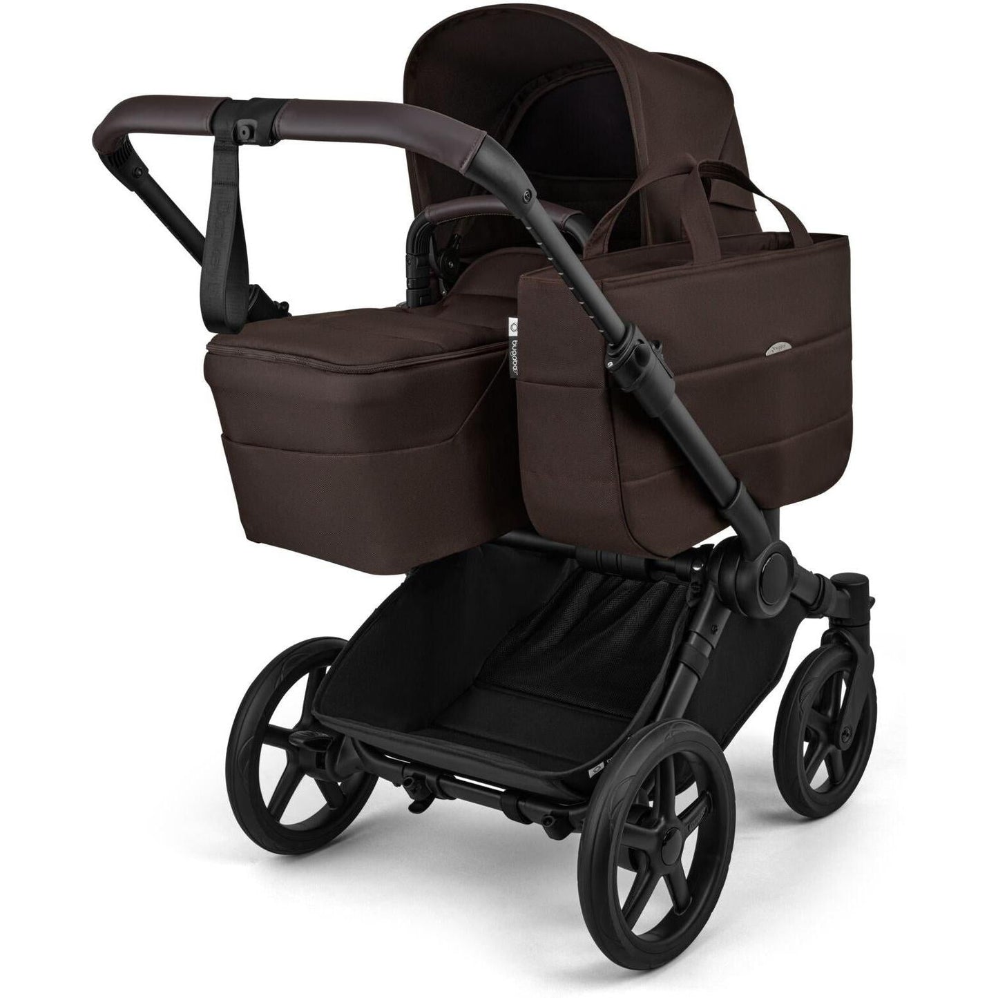 Bugaboo Donkey 6 NA BLACK/COCOA BROWN-COCOA BROWN