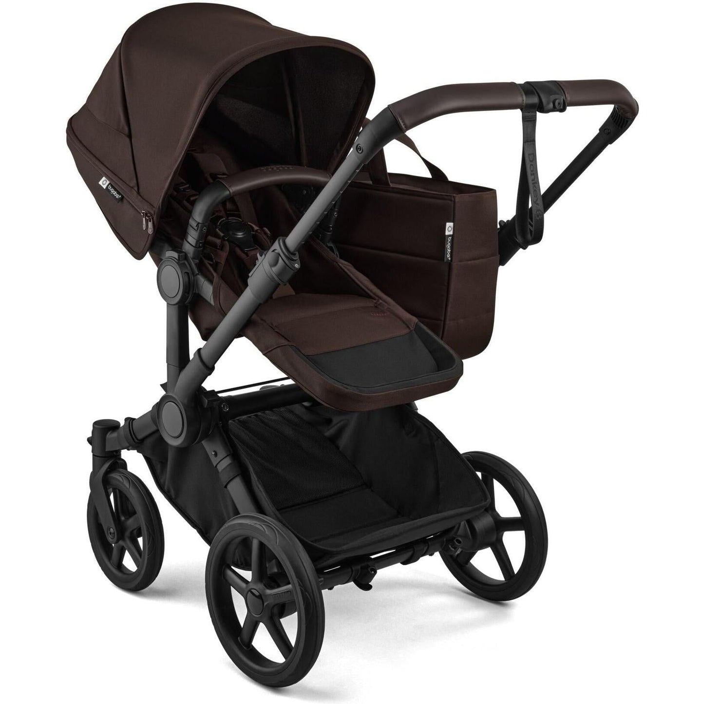 Bugaboo Donkey 6 NA BLACK/COCOA BROWN-COCOA BROWN